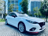 Mazda  Mazda3 2015年 Mazda3 馬三 白色 2.0L 頂級型 | 新北市汽車商業同業公會｜TACA優良車商聯盟｜中古、二手車買車賣車公會認證保固