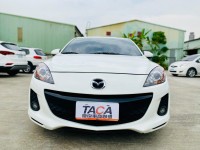 Mazda  Mazda3  2014年 Mazda3 馬三 四門 白色 2.0L  | 新北市汽車商業同業公會｜TACA優良車商聯盟｜中古、二手車買車賣車公會認證保固