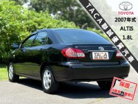 Toyota  Altis 【只跑11萬公里，風評最好的代步神車！】2007年式 TOYOTA ALTIS | 新北市汽車商業同業公會｜TACA優良車商聯盟｜中古、二手車買車賣車公會認證保固