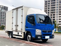 Mitsubishi  Canter 2021 MITSUBISHI CANTER 11呎半 自排 高廂 4芯尾門 只跑2萬 原廠保養 堅達 貨車 商用車 | 新北市汽車商業同業公會｜TACA優良車商聯盟｜中古、二手車買車賣車公會認證保固