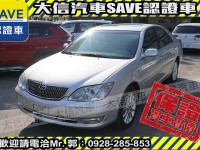 Toyota  Camry 【大信SAVE】2004年 CAMRY 僅跑7萬KM 極品代步車 里程監理可查證 | 新北市汽車商業同業公會｜TACA優良車商聯盟｜中古、二手車買車賣車公會認證保固