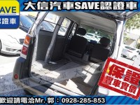 Mitsubishi  Veryca 【大信SAVE】2009年 菱利 VERYCA 廂車 2人座 商用車 實車實價 | 新北市汽車商業同業公會｜TACA優良車商聯盟｜中古、二手車買車賣車公會認證保固
