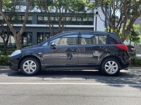 Nissan  Tiida 實價刊登★五門掀背 稀有超低里程 免鑰 定速 改安卓機 360環景影像 魔術空間 | 新北市汽車商業同業公會｜TACA優良車商聯盟｜中古、二手車買車賣車公會認證保固