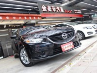 Mazda  Mazda6 42年指標老店“★☆『全車保固』☆★漂亮美車小改款馬6 2.0大氣黑色‧一手車保證跑5萬多原廠保養‧導航+倒車顯影+6安 | 新北市汽車商業同業公會｜TACA優良車商聯盟｜中古、二手車買車賣車公會認證保固