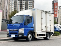 Mitsubishi  Canter 2021 MITSUBISHI CANTER 11呎半 自排 高廂 4芯尾門 只跑2萬 原廠保養 堅達 貨車 商用車 | 新北市汽車商業同業公會｜TACA優良車商聯盟｜中古、二手車買車賣車公會認證保固