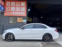 Mercedes-Benz/賓士   C-CLASS  C43 找記老闆實價～正2017年Benz C43 AMG抬顯/23P跟車/9速變速箱 | 新北市汽車商業同業公會｜TACA優良車商聯盟｜中古、二手車買車賣車公會認證保固