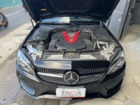 Mercedes-Benz/賓士   C-CLASS  C43 找記老闆~正2017年Benz C43 五門AMG 23P/雙魚眼/柏林/抬顯 | 新北市汽車商業同業公會｜TACA優良車商聯盟｜中古、二手車買車賣車公會認證保固