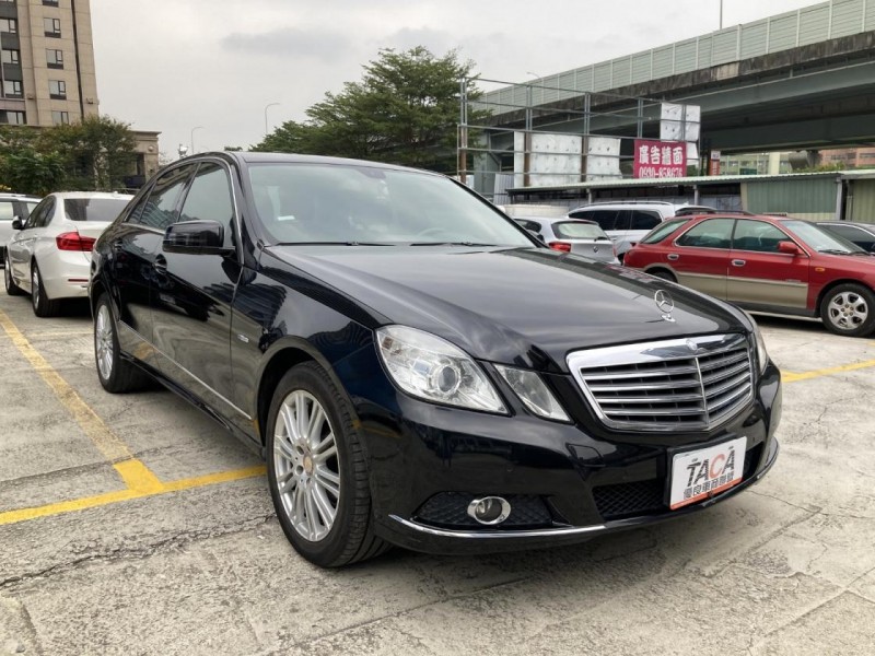 Mercedes-Benz/賓士   E-CLASS  E200 總代理 E200 CGI 天窗 恆溫 定速 定期保養 | 新北市汽車商業同業公會｜TACA優良車商聯盟｜中古、二手車買車賣車公會認證保固