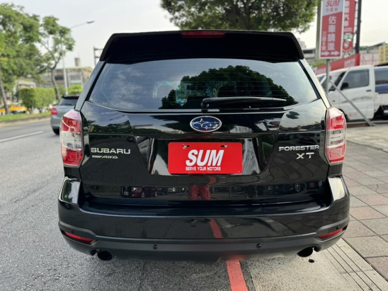 Subaru  Forester 金鑽店~速霸陸森林人 2.0黑 4WD XT渦輪增壓 循跡防滑9安 免鑰匙啟動 電動尾門 定速 倒車影像 全景天窗 等多樣配備! | 新北市汽車商業同業公會｜TACA優良車商聯盟｜中古、二手車買車賣車公會認證保固