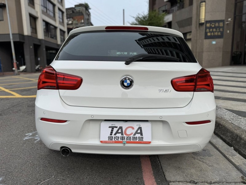 BMW/ 寶馬  1 SERIES  118i 金鑽店~優質美車 2019年式 BMW118i 白 里程保證只跑5萬多公里  | 新北市汽車商業同業公會｜TACA優良車商聯盟｜中古、二手車買車賣車公會認證保固