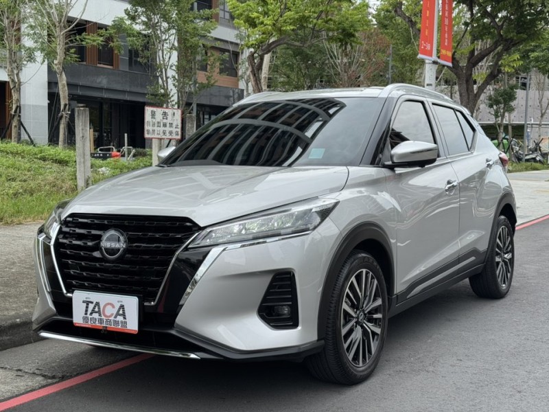 Nissan  Kicks 金鑽店~Kicks 大改款 旗艦版1.6 自然進氣 直列4缸 135匹馬力 加購平衡桿 下護板 底盤防鏽 原廠6年6大系統保固 里程保證只跑16000多公里！ | 新北市汽車商業同業公會｜TACA優良車商聯盟｜中古、二手車買車賣車公會認證保固