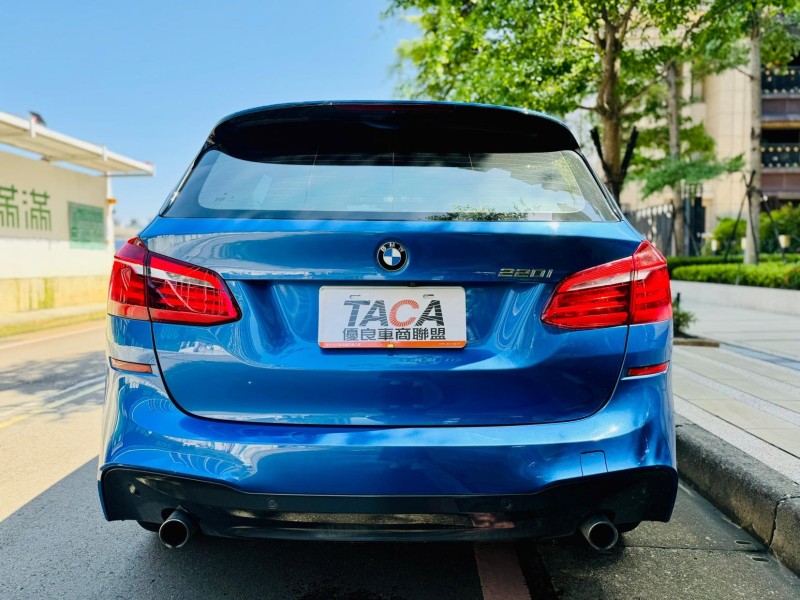 BMW/ 寶馬  2 SERIES  220i 2017年 BMW220i ActiveTourer 藍色 2.0L | 新北市汽車商業同業公會｜TACA優良車商聯盟｜中古、二手車買車賣車公會認證保固