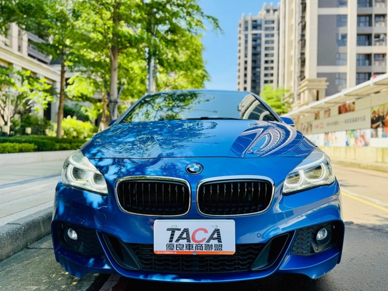BMW/ 寶馬  2 SERIES  220i 2017年 BMW220i ActiveTourer 藍色 2.0L | 新北市汽車商業同業公會｜TACA優良車商聯盟｜中古、二手車買車賣車公會認證保固