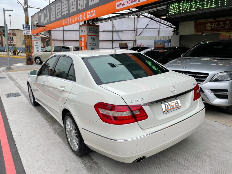 Mercedes-Benz/賓士   E-CLASS  E200 【總代理、原鈑件、原廠保養】E200 1.8 一手車 保固車 認證車 省油省稅金 | 新北市汽車商業同業公會｜TACA優良車商聯盟｜中古、二手車買車賣車公會認證保固