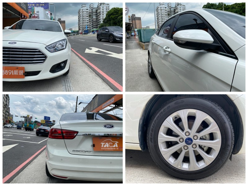 Ford/福特  Escort 【實跑9千公里、時尚頂級版｜贏錠嚴選】 | 新北市汽車商業同業公會｜TACA優良車商聯盟｜中古、二手車買車賣車公會認證保固