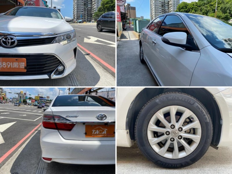 Toyota  Camry 贏錠嚴選｜I-KEY、摸門、九安、定速循跡、胎壓、原廠保養 | 新北市汽車商業同業公會｜TACA優良車商聯盟｜中古、二手車買車賣車公會認證保固