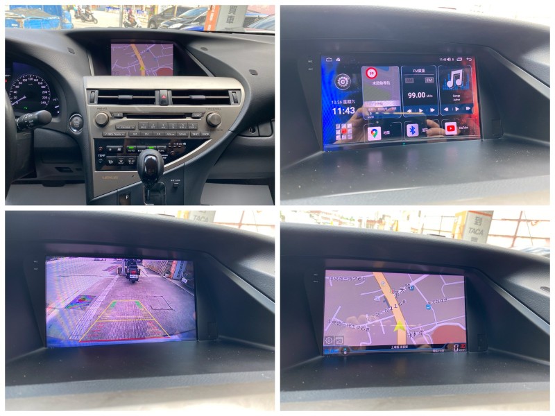 Lexus  RX RX270豪華版、導航、I key、認證合格、少跑、里程保證 | 新北市汽車商業同業公會｜TACA優良車商聯盟｜中古、二手車買車賣車公會認證保固