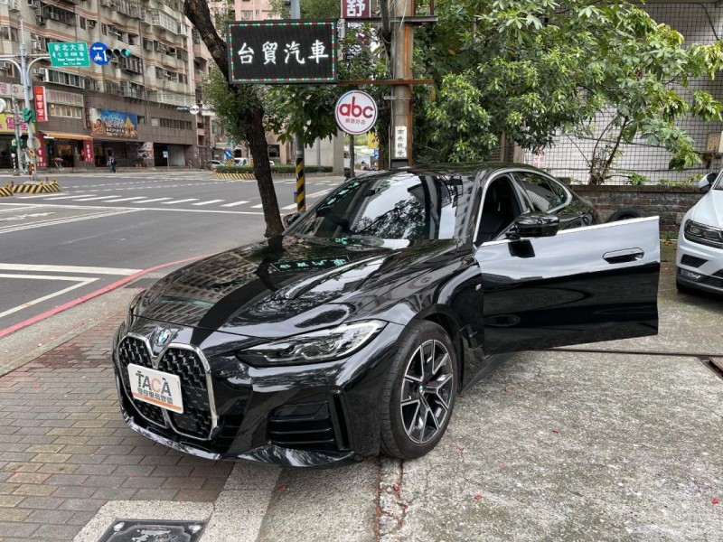 BMW/ 寶馬  4 SERIES  420i M Sport BMW 4-Series Gran Coupé 2023款 420i M Sport 黑色 | 新北市汽車商業同業公會｜TACA優良車商聯盟｜中古、二手車買車賣車公會認證保固
