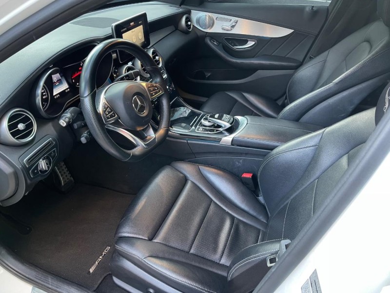 Mercedes-Benz/賓士   C-CLASS  C300 M-Benz C-Class Sedan 2015款 C300 AMG 白色 | 新北市汽車商業同業公會｜TACA優良車商聯盟｜中古、二手車買車賣車公會認證保固