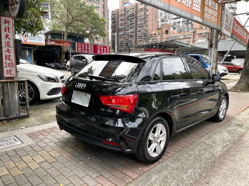 Audi  A1 Audi A1 2017款 25 TFSI 黑色 | 新北市汽車商業同業公會｜TACA優良車商聯盟｜中古、二手車買車賣車公會認證保固