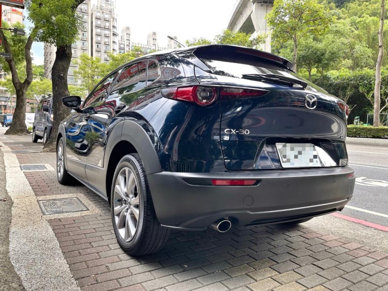 Mazda  CX-30 Mazda CX-30 2022款 20S Proactive Touring 藍色 | 新北市汽車商業同業公會｜TACA優良車商聯盟｜中古、二手車買車賣車公會認證保固