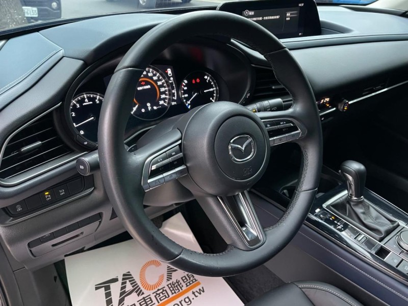 Mazda  CX-30 Mazda CX-30 2022款 20S Proactive Touring 藍色 | 新北市汽車商業同業公會｜TACA優良車商聯盟｜中古、二手車買車賣車公會認證保固