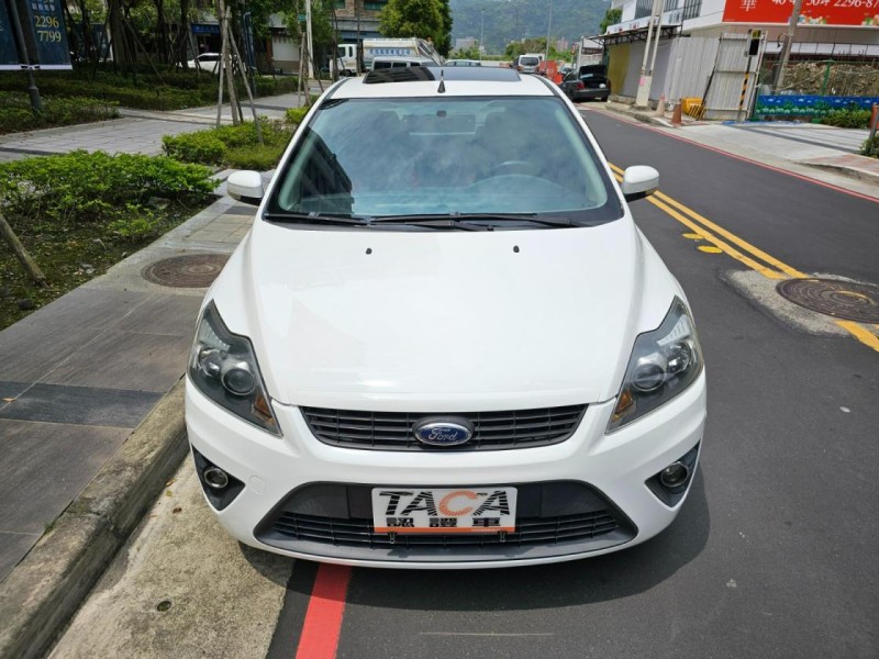 Ford/福特  Focus 2010TDCi 2.0五門運動旗艦款 白色 | 新北市汽車商業同業公會｜TACA優良車商聯盟｜中古、二手車買車賣車公會認證保固