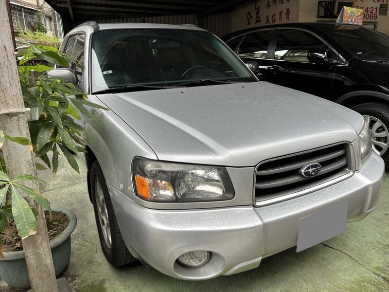 Subaru  Forester 新北市汽車公會保證 2004年FORESTER XS超美車,內外如新.代步好車 | 新北市汽車商業同業公會｜TACA優良車商聯盟｜中古、二手車買車賣車公會認證保固