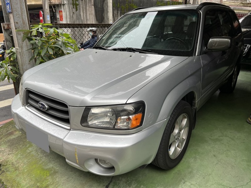 Subaru  Forester 新北市汽車公會保證 2004年FORESTER XS超美車,內外如新.代步好車 | 新北市汽車商業同業公會｜TACA優良車商聯盟｜中古、二手車買車賣車公會認證保固