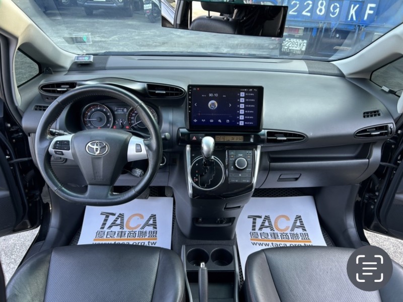 Toyota  Wish ~TACA優良車商~*(小林汽車)* 正2014年 TOYOTA WISH 豐田 威曲 2.0 E-HI 3代 黑色 I-KEY 安卓 七人座 | 新北市汽車商業同業公會｜TACA優良車商聯盟｜中古、二手車買車賣車公會認證保固