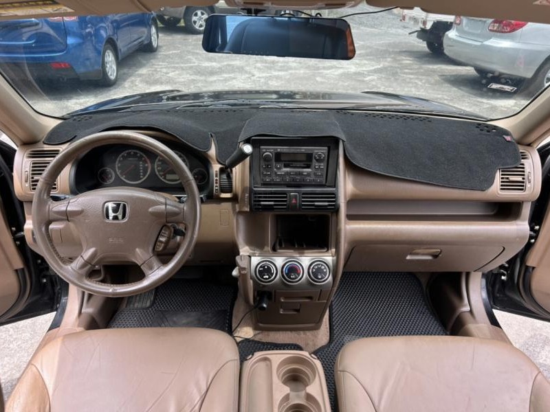 Honda  CR-V ~TACA優良車商~*(小林汽車)* 正2004年 本田 HONDA CR-V 二代 2.0 黑色 棕色內裝 定速 | 新北市汽車商業同業公會｜TACA優良車商聯盟｜中古、二手車買車賣車公會認證保固