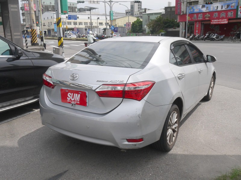 Toyota  Altis 頂級版 I-KEY免鑰匙 防滑系統 定速 恆溫 里程保證 車況極佳 ALTIS | 新北市汽車商業同業公會｜TACA優良車商聯盟｜中古、二手車買車賣車公會認證保固