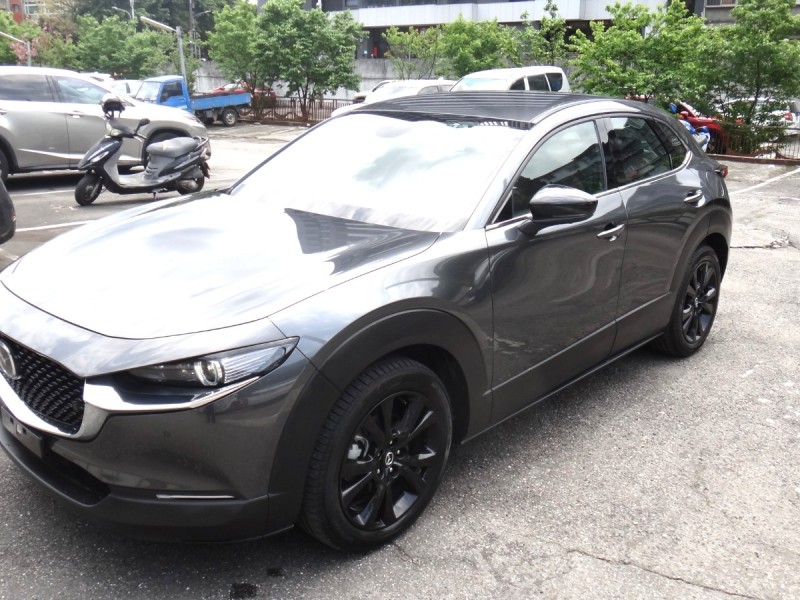 Mazda  CX-30    24式僅跑5千保證里程原廠保固中馬自達CX30換檔撥片電動椅跟車盲點aeb抬顯BOSE影音保證實車實價 | 新北市汽車商業同業公會｜TACA優良車商聯盟｜中古、二手車買車賣車公會認證保固