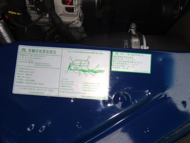 Hyundai  Porter 24式僅跑一千餘原廠保固中2.5柴油框式斗車現代波特5速手自排保證實車實價 | 新北市汽車商業同業公會｜TACA優良車商聯盟｜中古、二手車買車賣車公會認證保固
