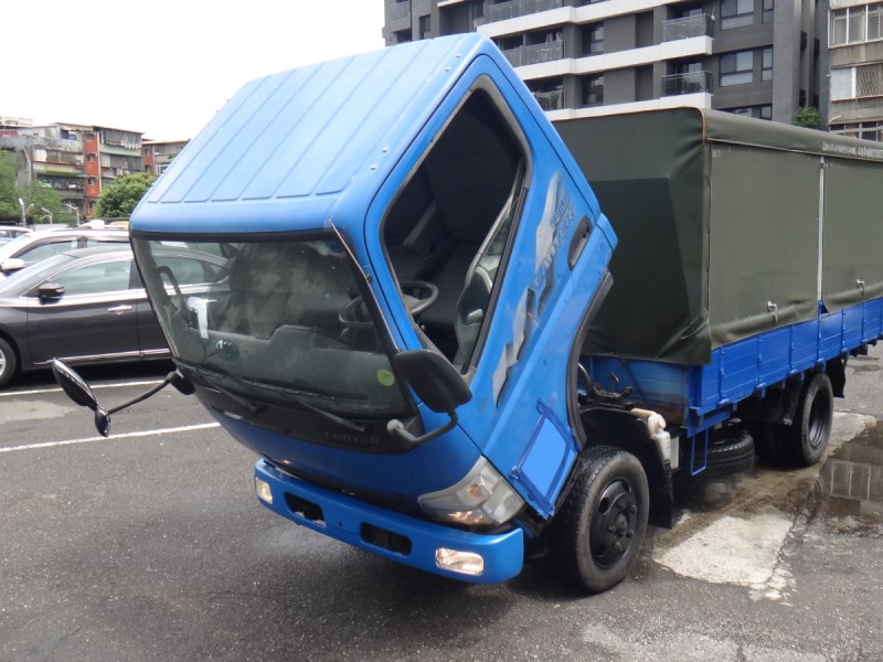 Mitsubishi  Canter 08年式新中華堅達Canter框式5面掀帆布11尺半長軸3.0柴油已昇5噸保證里程5面帆布保證實車實價 | 新北市汽車商業同業公會｜TACA優良車商聯盟｜中古、二手車買車賣車公會認證保固