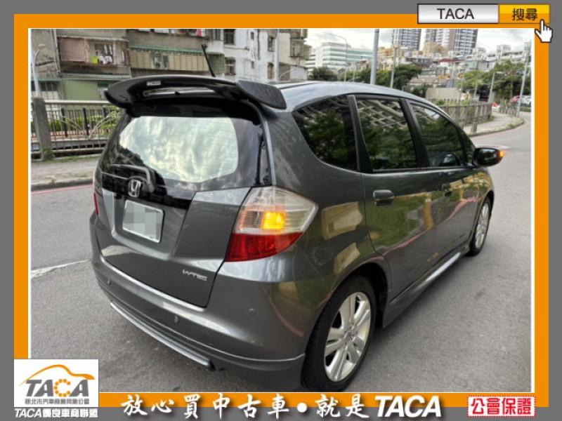 Honda  FIT TACA(中日汽車)本田 Fit VTi-S 2011.01 頂級掀背車 | 新北市汽車商業同業公會｜TACA優良車商聯盟｜中古、二手車買車賣車公會認證保固