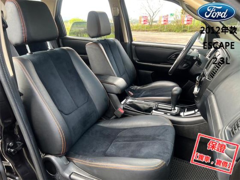 Ford/福特  Escape 【只跑８萬，頂級天窗 定速 恆溫 導航！】2012年款FORD ESCAPE | 新北市汽車商業同業公會｜TACA優良車商聯盟｜中古、二手車買車賣車公會認證保固