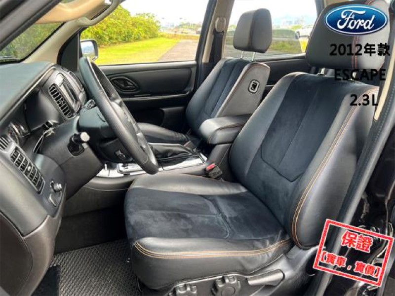 Ford/福特  Escape 【只跑８萬，頂級天窗 定速 恆溫 導航！】2012年款FORD ESCAPE | 新北市汽車商業同業公會｜TACA優良車商聯盟｜中古、二手車買車賣車公會認證保固