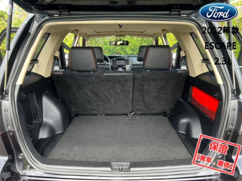 Ford/福特  Escape 【只跑８萬，頂級天窗 定速 恆溫 導航！】2012年款FORD ESCAPE | 新北市汽車商業同業公會｜TACA優良車商聯盟｜中古、二手車買車賣車公會認證保固