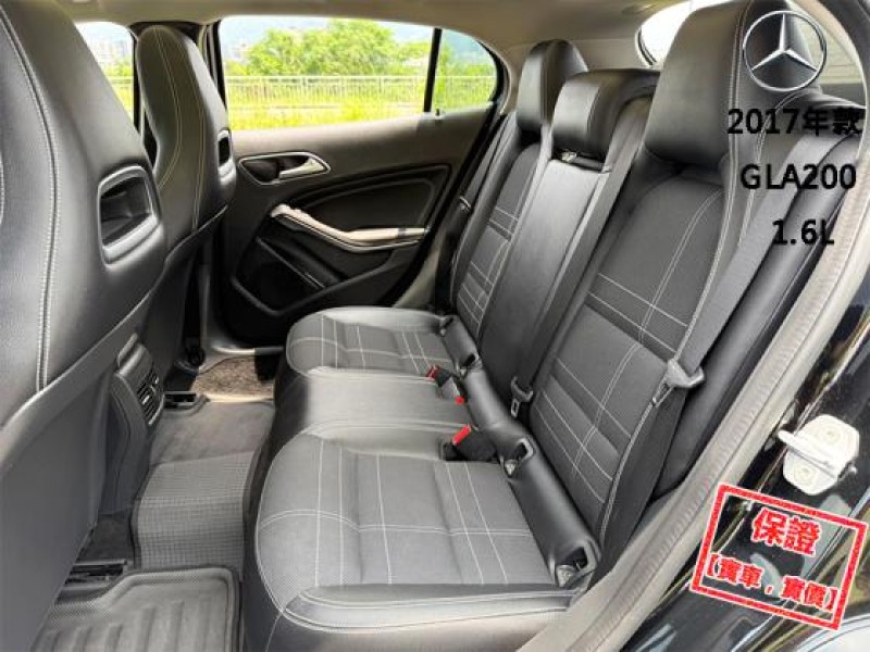 Mercedes-Benz/賓士   GLA-CLASS  GLA200 【全景天窗 免鑰匙啟閉 跑車座椅 電動座椅 定速巡航】2017年款 GLA200 | 新北市汽車商業同業公會｜TACA優良車商聯盟｜中古、二手車買車賣車公會認證保固