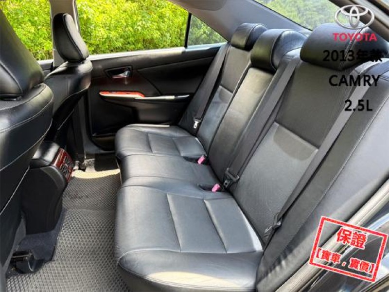 Toyota  Camry 【天窗│免鑰匙啟閉│電動座椅│HID頭燈│定速巡航】2013年款CAMRY G版 | 新北市汽車商業同業公會｜TACA優良車商聯盟｜中古、二手車買車賣車公會認證保固