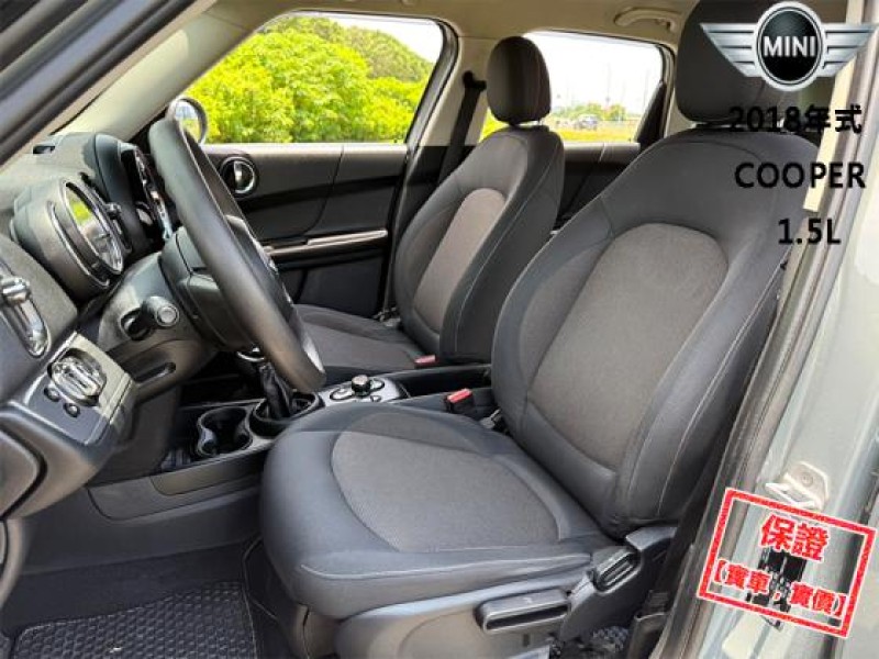 MINI  Countryman 【大螢幕導航 免鑰匙 行李架 】2018年領牌MINI COUNTRY MAN | 新北市汽車商業同業公會｜TACA優良車商聯盟｜中古、二手車買車賣車公會認證保固