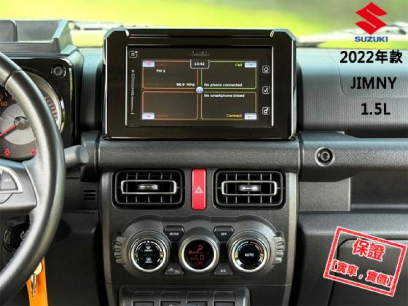 Suzuki  Jimny 【只跑２萬多 原廠保養 4WD CarPlay導航】2022年款 JIMNY | 新北市汽車商業同業公會｜TACA優良車商聯盟｜中古、二手車買車賣車公會認證保固