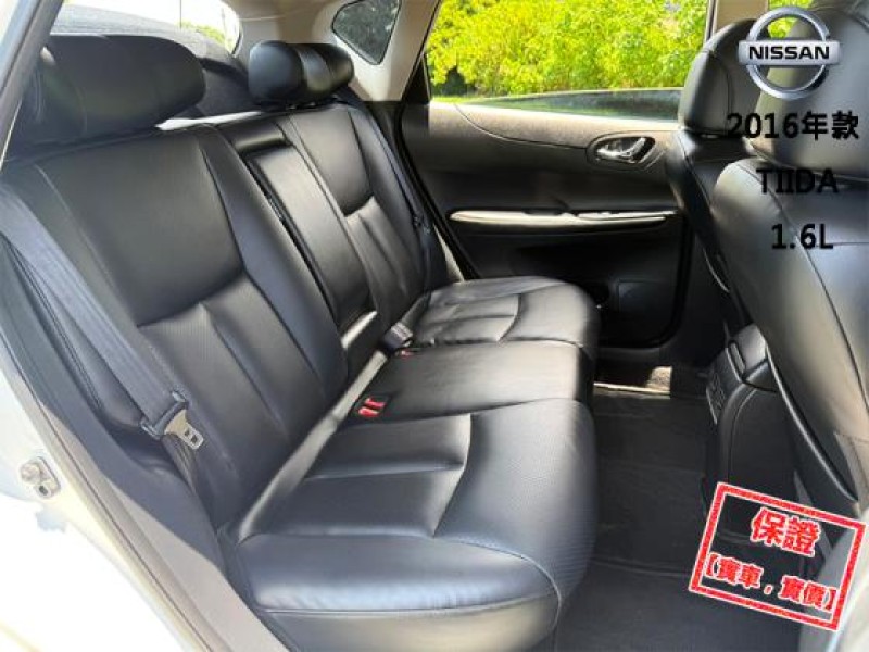 Nissan  Tiida 【旗艦環景版 只跑４萬 免鑰匙 恆溫 導航】2016年款NISSAN TIIDA | 新北市汽車商業同業公會｜TACA優良車商聯盟｜中古、二手車買車賣車公會認證保固