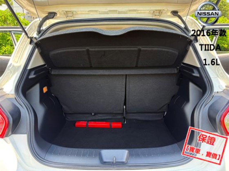 Nissan  Tiida 【旗艦環景版 只跑４萬 免鑰匙 恆溫 導航】2016年款NISSAN TIIDA | 新北市汽車商業同業公會｜TACA優良車商聯盟｜中古、二手車買車賣車公會認證保固