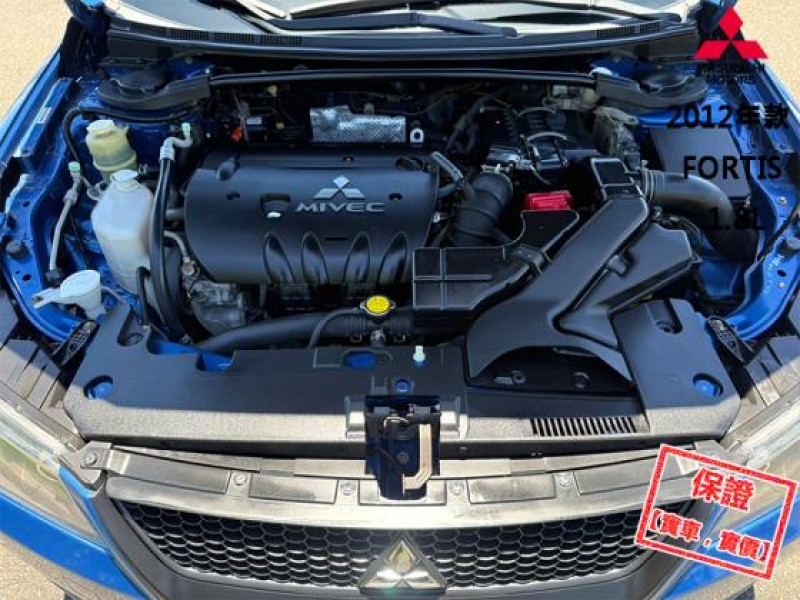 Mitsubishi  Lancer Fortis 【S版 空力型套件，雙前座跑車座椅】2012年款 LANCER FORTIS | 新北市汽車商業同業公會｜TACA優良車商聯盟｜中古、二手車買車賣車公會認證保固