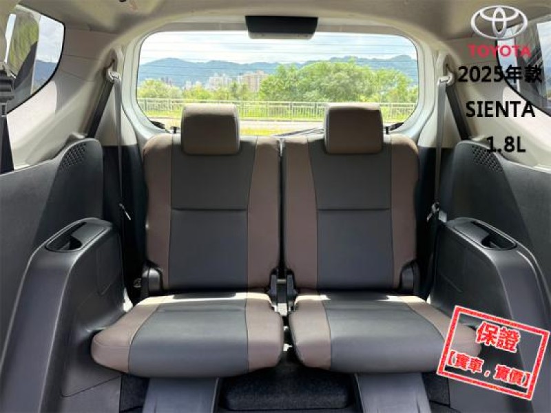 Toyota  SIENTA 只跑１萬│7人座│雙電動滑門│免鑰匙│定速│CarPlay│環景│SIENTA | 新北市汽車商業同業公會｜TACA優良車商聯盟｜中古、二手車買車賣車公會認證保固