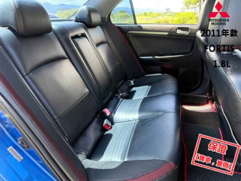 Mitsubishi  Lancer Fortis 全車空力套件│LED光型│換檔撥片│定速巡航│恆溫空調│安卓機導航│FORTIS | 新北市汽車商業同業公會｜TACA優良車商聯盟｜中古、二手車買車賣車公會認證保固