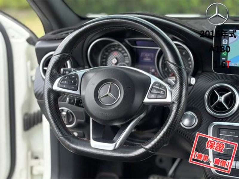 Mercedes-Benz/賓士   A-CLASS  A180 AMG│LED頭燈│雙區恆溫│免鑰匙│CarPlay導航│換檔撥片│A180 | 新北市汽車商業同業公會｜TACA優良車商聯盟｜中古、二手車買車賣車公會認證保固