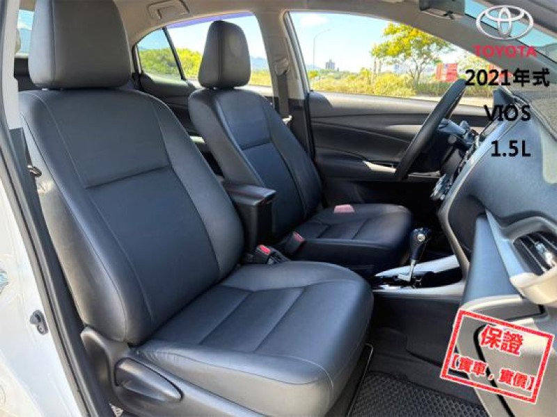 Toyota  Vios 超省油小轎車│雙安│循跡防滑│抬顯│CarPlay導航│LED日行燈│VIOS | 新北市汽車商業同業公會｜TACA優良車商聯盟｜中古、二手車買車賣車公會認證保固